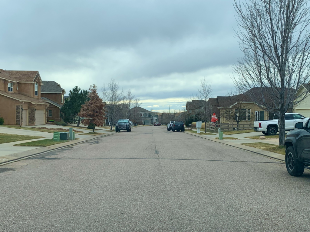 Street view in Cordera Neighborhood